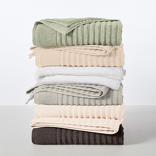 Linery Cotton Textured Oversized 2-pc. Bath Sheet
