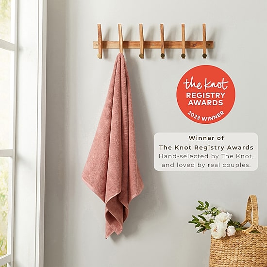 Linery Cotton Quick-Dry Loop Textured 4 Pc Bath Towels
