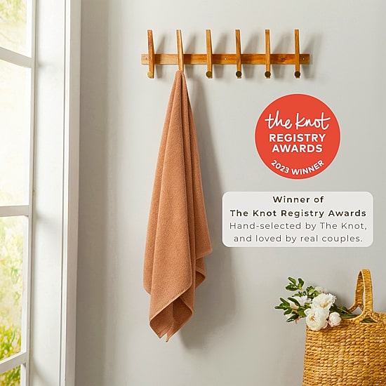 Linery Cotton Quick-Dry Loop Textured 12 Pc Washcloths
