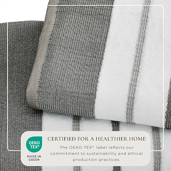 Luxury Cotton 6 Pc Decorative Towel Set