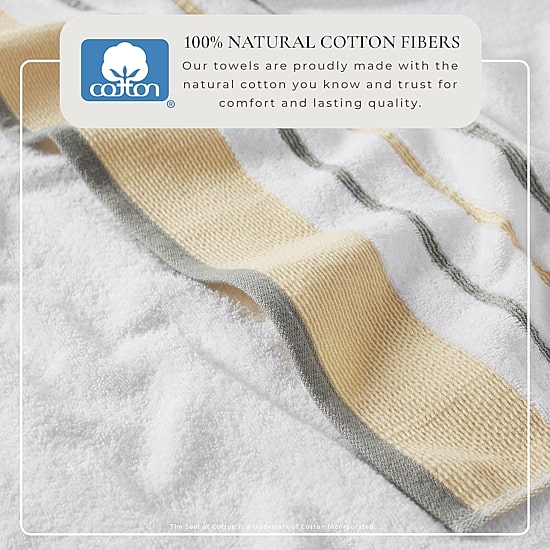 Luxury Cotton 4 Pc Decorative Hand Towel Set