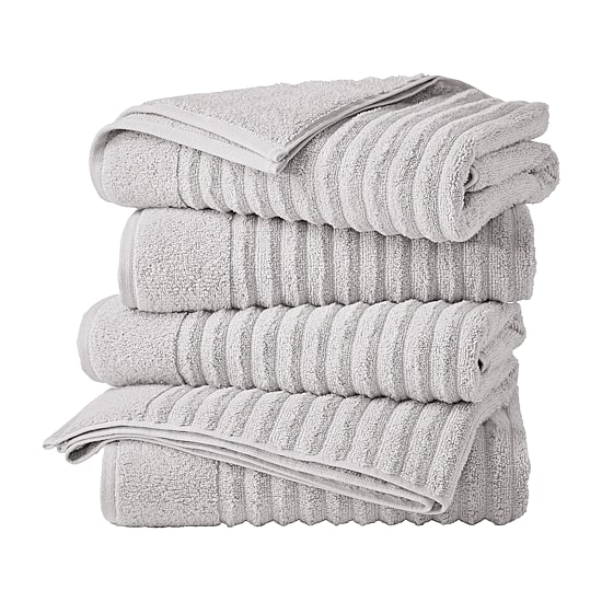 Linery Luxurious Cotton 4 Pk Bath Towel Set