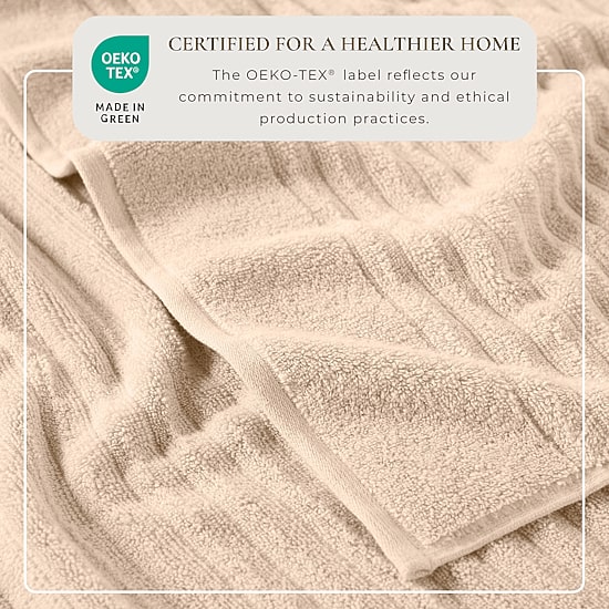 Linery Luxurious Cotton 6 Pk Hand Towel Set