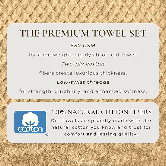 Linery Cotton Quick-Dry Waffle Oversized 2-pc. Bath Sheet