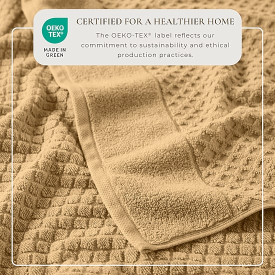 Linery Cotton Quick-Dry Waffle Oversized 2-pc. Bath Sheet