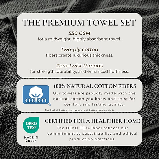 Linery Cotton Quick-Dry Oversized 2-pc. Bath Sheet