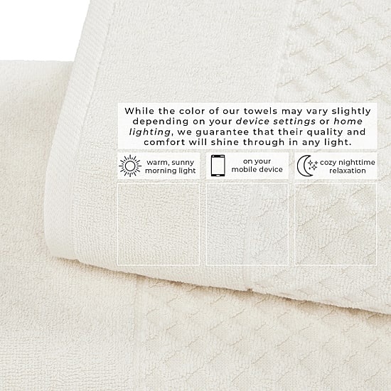 Linery Cotton Quick-Dry Waffle Oversized 2-pc. Bath Sheet