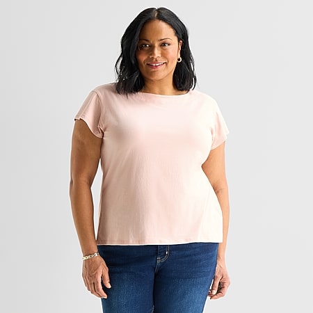 Plus Product_size Green Georgette Tops - Women | JCPenney
