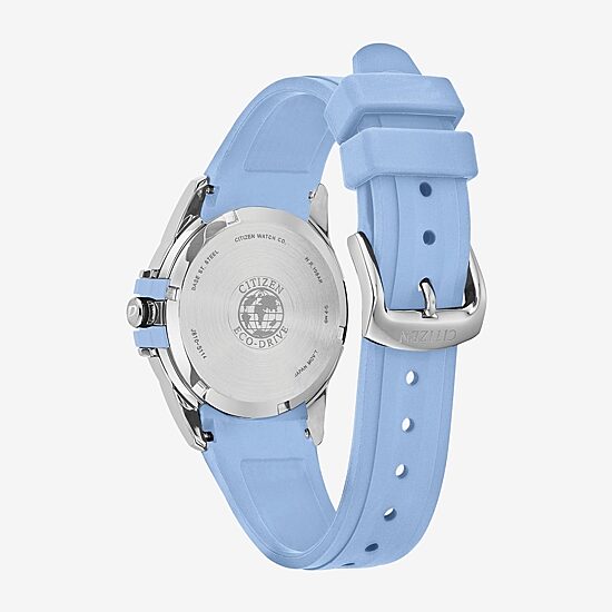 Citizen Sport Casual Womens Blue Strap Watch Fe1260-09a, Color