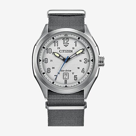 Citizen Sport Casual Mens Gray Strap Watch Aw1890-01a, Color: Gray