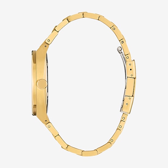 Citizen Sport Luxury Mens Gold Tone Stainless Steel Bracelet Watch Bm7662-59l