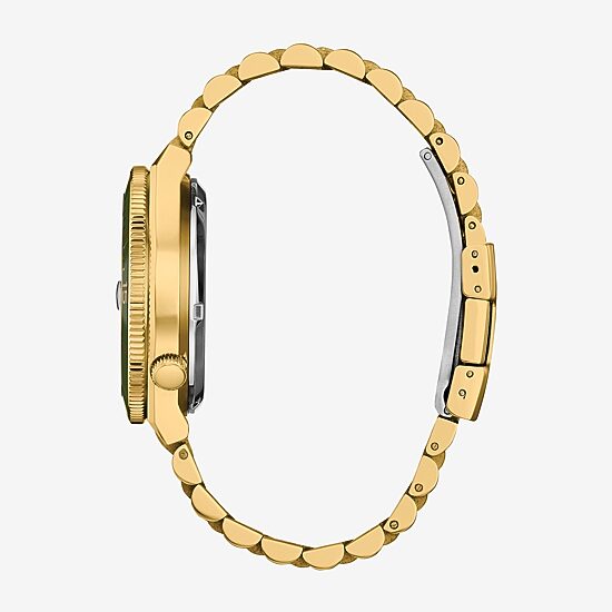 Citizen Sport Luxury Auto Mens Automatic Gold Tone Stainless Steel Bracelet Watch Nj0232-53x