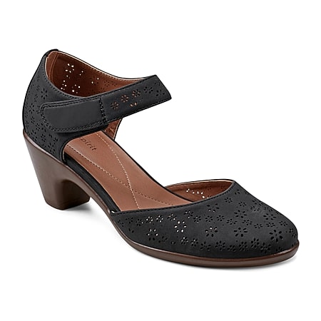 easy spirit ladies dress shoes Motion Women's Oxford, 5 B(M) US, Black on design makes mornings easier Easy Spirit Women's Janica Pump