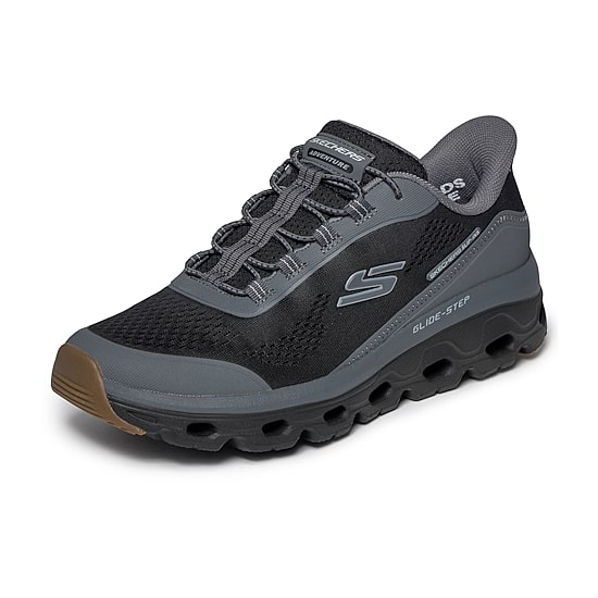 Skechers Hands Free Slip-Ins Glide Step Sole Glover Peak Mens Slip-On Walking Shoes
