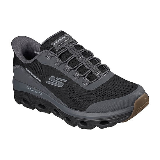 Skechers Hands Free Slip-Ins Glide Step Sole Glover Peak Mens Slip-On Walking Shoes