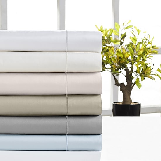 Perthshire Platinum 1000tc Egyptian Cotton Sateen Sheet Set