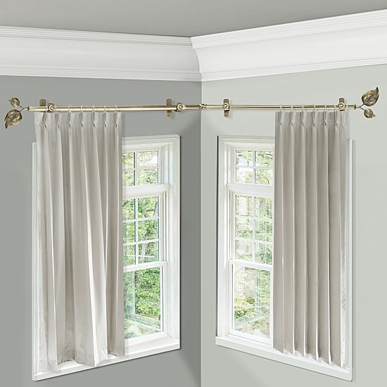 Rod Desyne Ivy Corner 13/16 IN Adjustable Curtain Rod