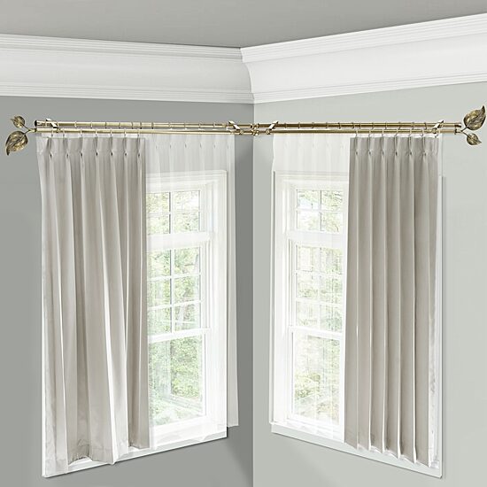 Rod Desyne Ivy Corner Double Curtain Rod
