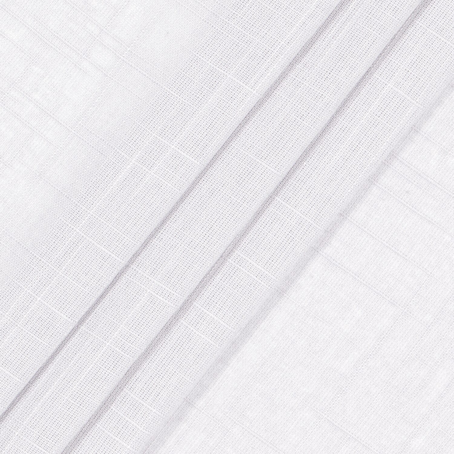 Fieldcrest Arden Solid Cotton Grommet Top Sheer Single Curtain Panel
