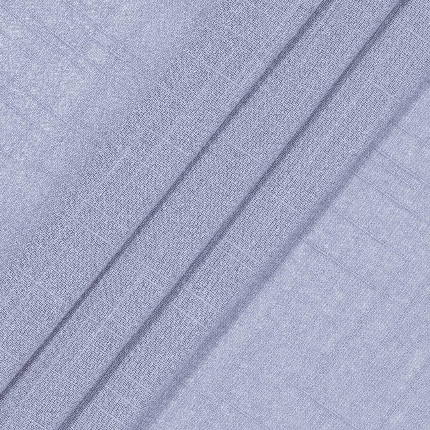 Fieldcrest Arden Solid Cotton Grommet Top Sheer Single Curtain Panel