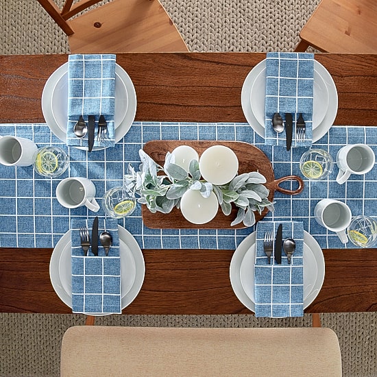 Fieldcrest Window Pane 4-pc. Placemat