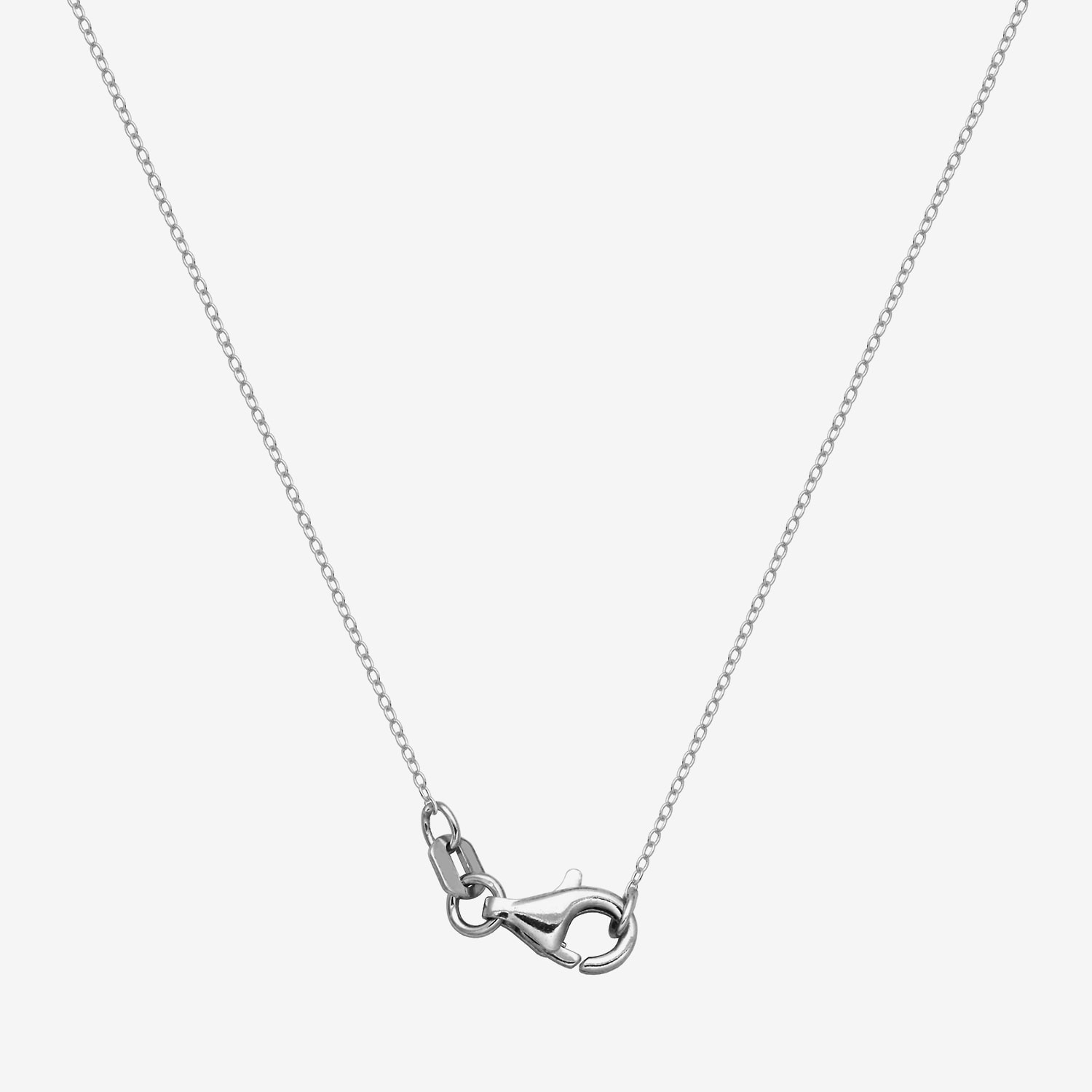 Rabbit Womens Genuine Green Jade Sterling Silver 18 Inch Pendant Necklace