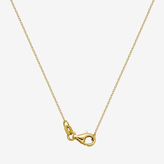 Snake Womens Genuine Green Jade 18K Gold Over Silver 18 Inch Pendant Necklace