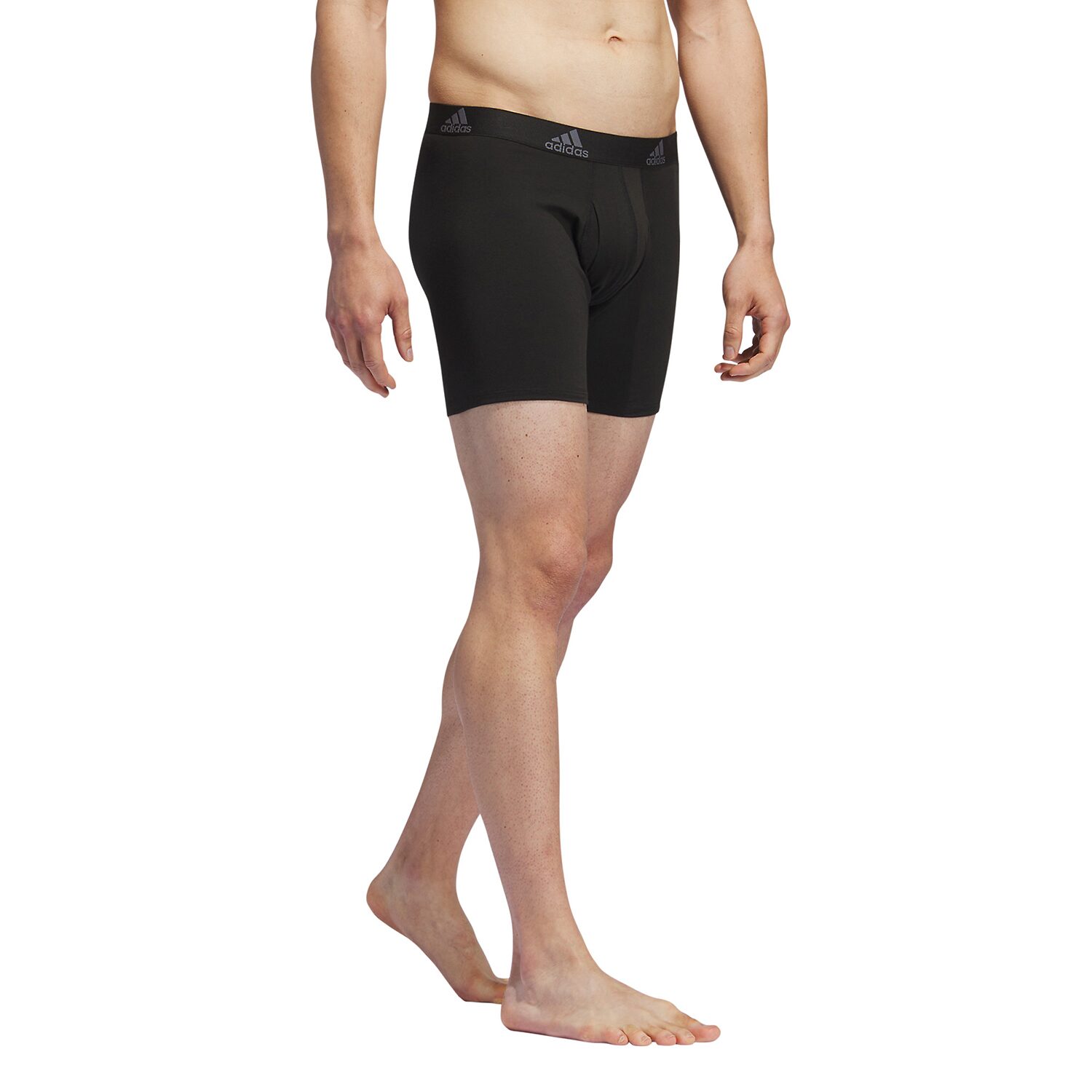 adidas Stretch Cotton Mens 3 Pack Boxer Briefs 5158001a