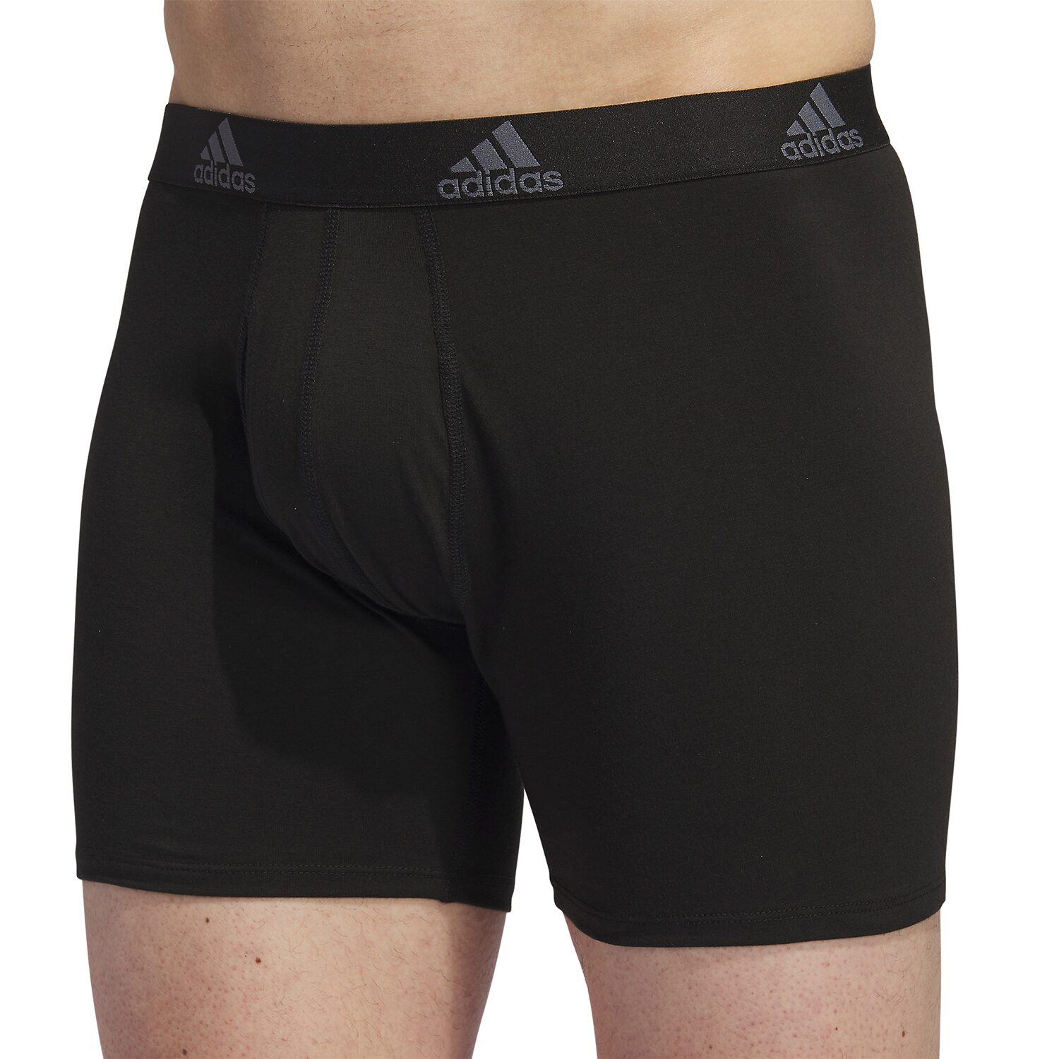 adidas Stretch Cotton Mens 3 Pack Boxer Briefs 5158001a