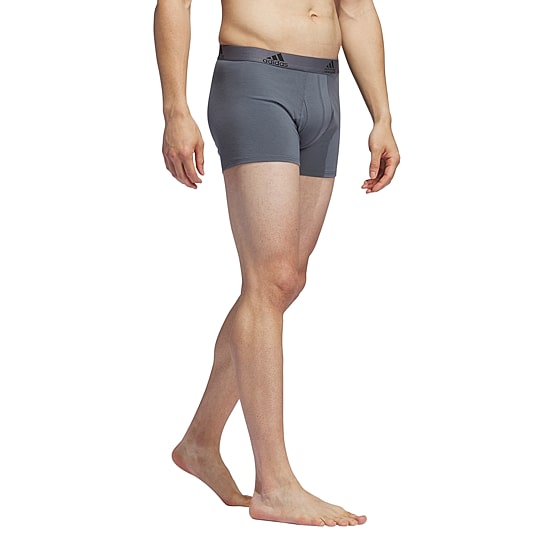 adidas Stretch Cotton Mens 3 Pack Multi-Pack Stretch Fabric Trunks 5157997a