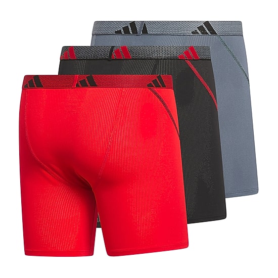 adidas Performance Mesh Mens 3 Pack Boxer Briefs 5157977a