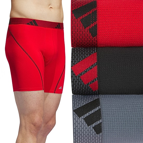 adidas Performance Mesh Mens 3 Pack Boxer Briefs 5157977a