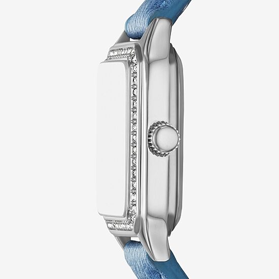 Womens Crystal Accent Blue 5-pc. Watch Boxed Set Fmdjset722