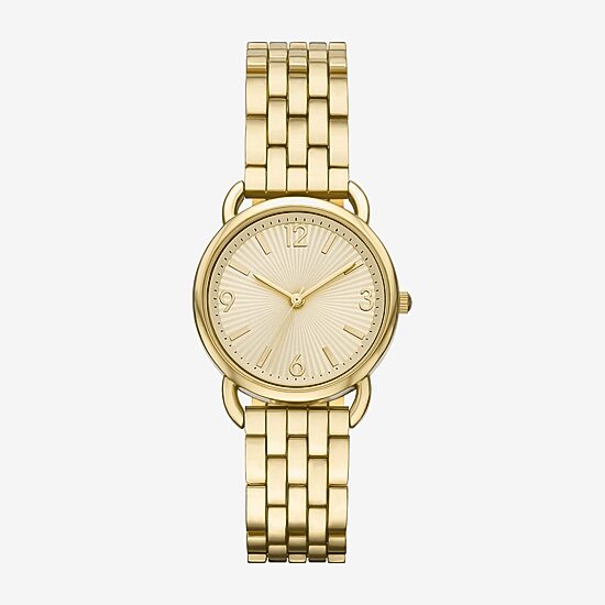 Womens Gold Tone Bracelet Watch Fmdjo318