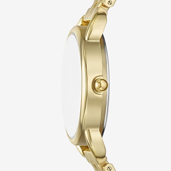 Womens Gold Tone Bracelet Watch Fmdjo318