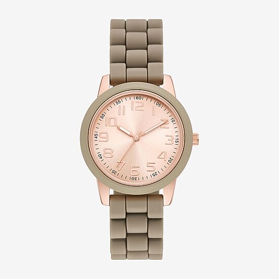 Womens Beige Strap Watch Fmdjo320
