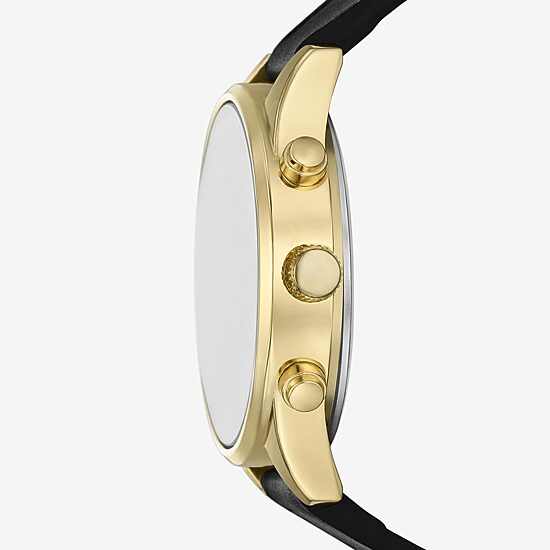 Mens Black Strap Watch Fmdjo315