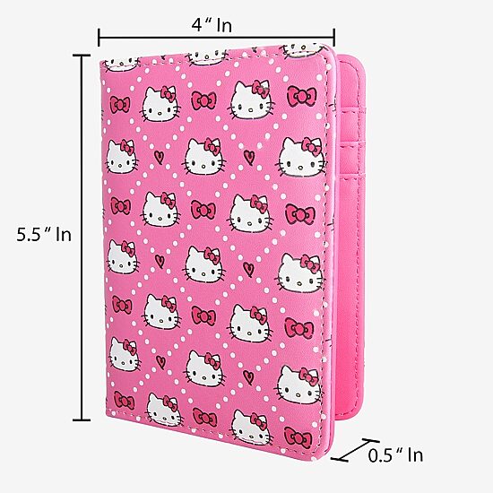 Womens Slim Fold Hello Kitty Wallet