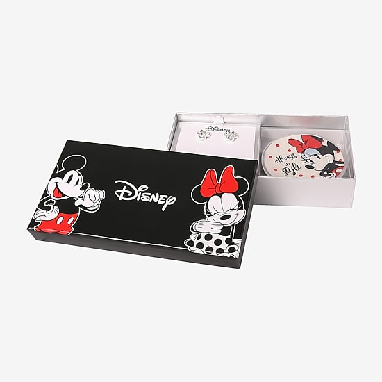 Disney Classics Womens Crystal Pure Silver Over Brass Minnie Mouse 2-pc. Jewelry Set