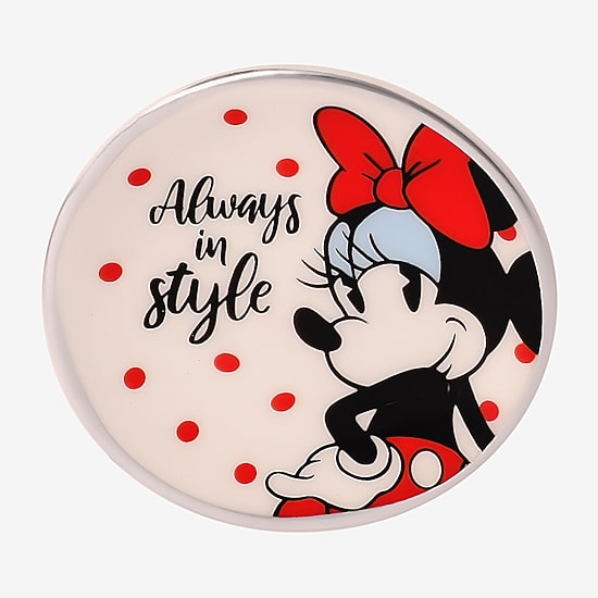 Disney Classics Womens Crystal Pure Silver Over Brass Minnie Mouse 2-pc. Jewelry Set