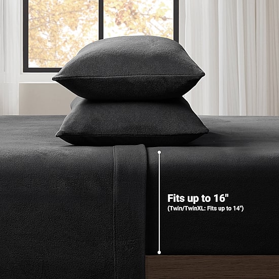 True North By Sleep Philosophy Micro Fleece Sheet Set