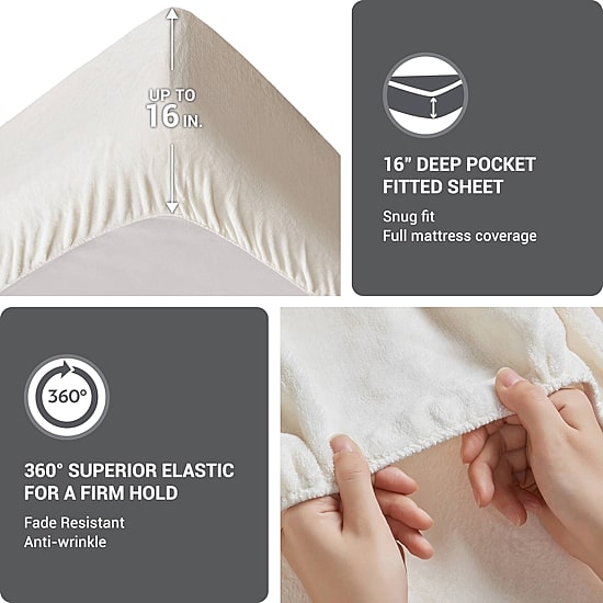 True North By Sleep Philosophy Soloft Plush Sheet Set