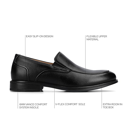 Vance Co Emilio Mens Moc Closed Toe Loafers