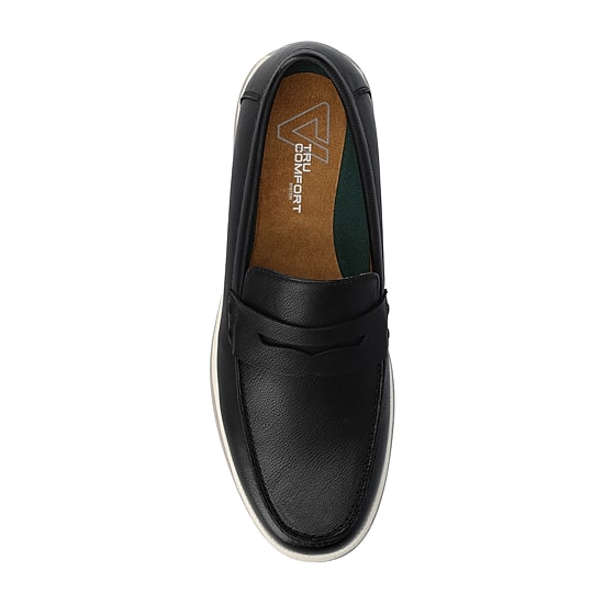 Vance Co Brantley Mens Round Closed Toe Loafers