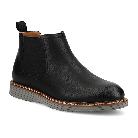Vance Co Mens Salter Flat Heel Chelsea Boots