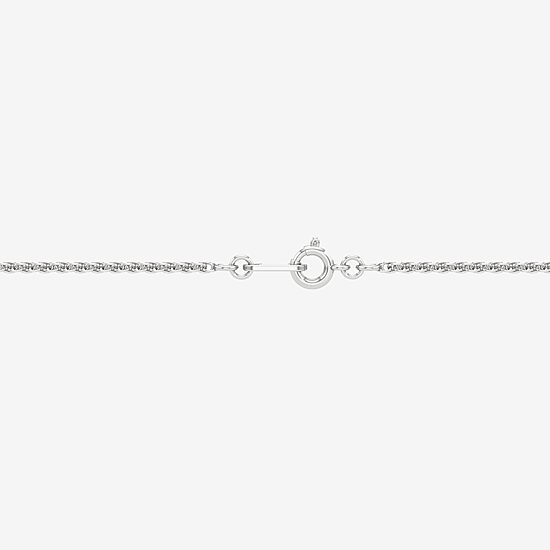 1/4 CT. T.W. Lab Grown Diamond and Lab Created Gemstone Sterling Silver 18 Inch Pendant Necklace