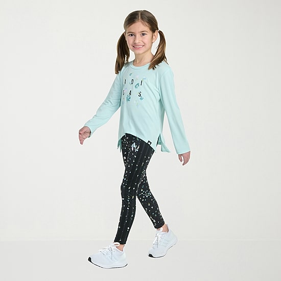 adidas Little Girls 2-pc. Legging Set