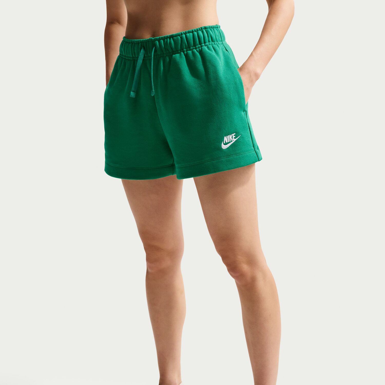 Nike Womens Mid Rise DRAWSTRING WAIST Active Pull-On Short