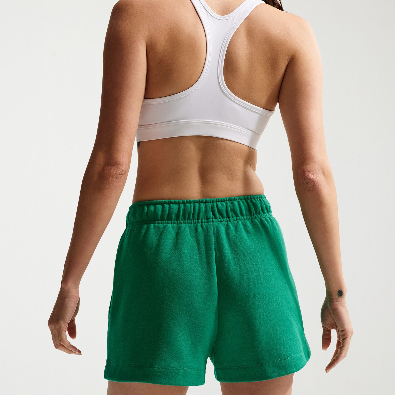 Nike Womens Mid Rise DRAWSTRING WAIST Active Pull-On Short