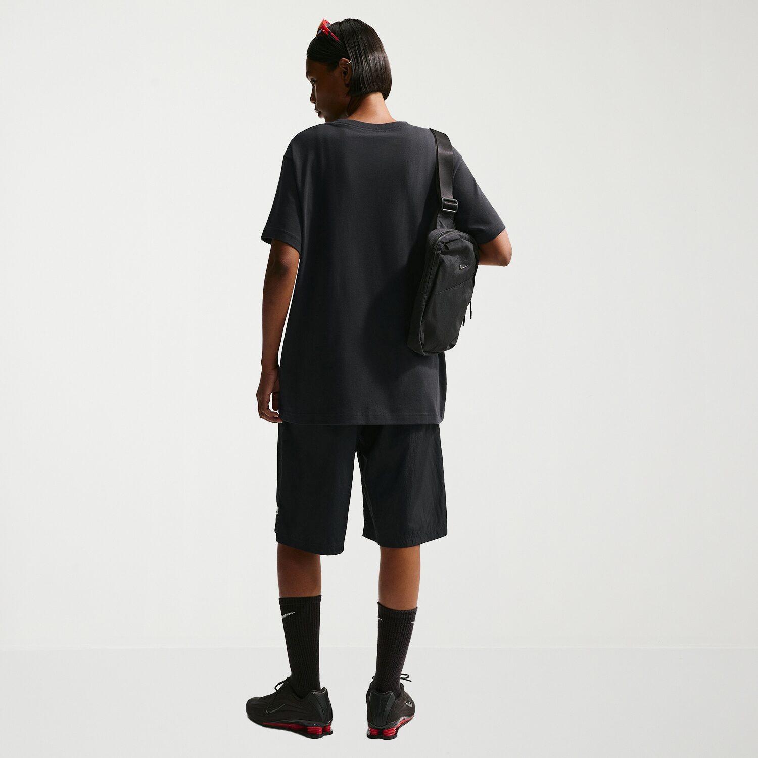 Nike Womens Crew Neck Short Sleeve Active T-Shirt